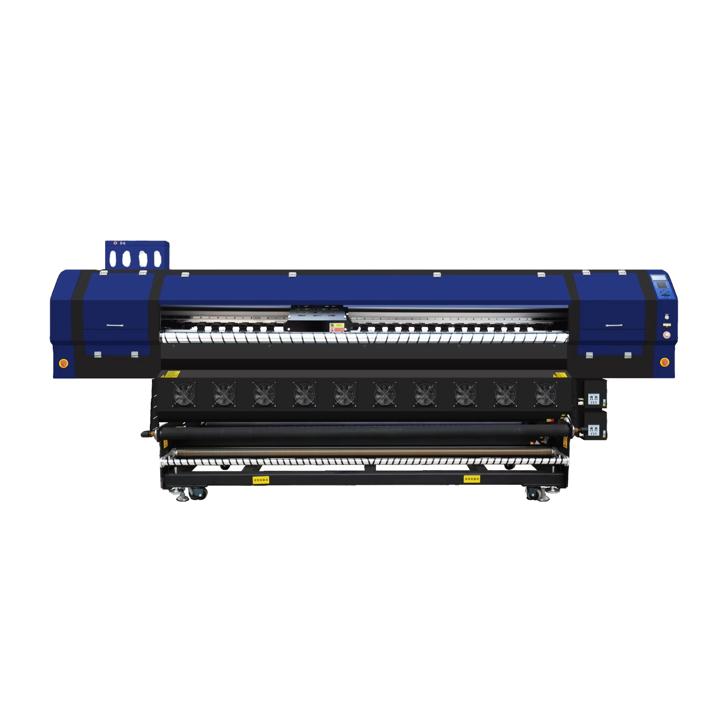 High Quality 3.2m Digital Automatic Fabric Sublimation Cloths Printer with 8 i3200 A1 Heads for Home & Hotel Use