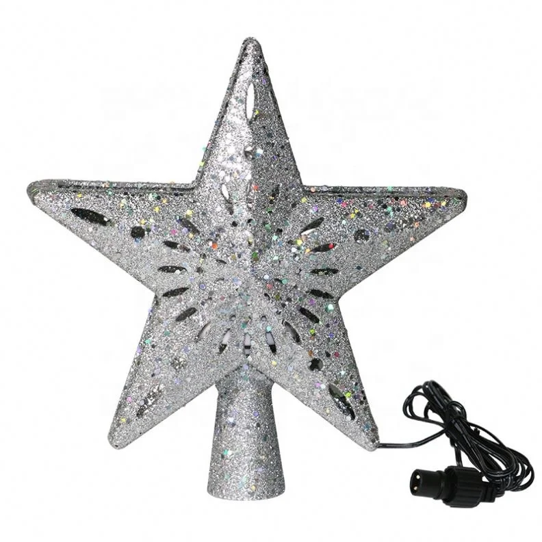 Shingel LED Christmas tree snowflake star laser projector lamp ornament pentagram ceiling night lights for home decorations Lamp
