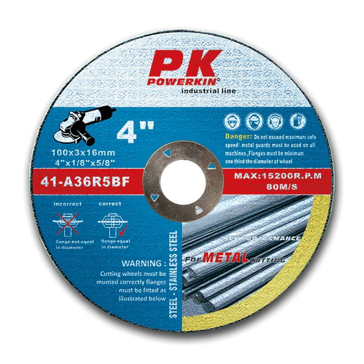 Powerkin Cut Off Wheels 4  inch All in One 80% up Cutting Discs with Storage Box Cutting Wheel for Angle Grinders