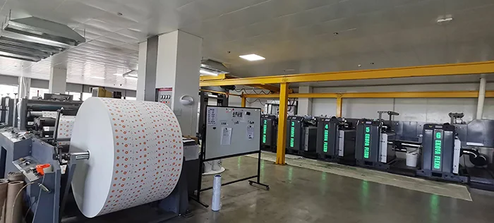 Coated Sheets Bulk Raw Material Event Tea Paper Cup Fan Biodegradable Printed PE Packaging Food Gravure Printing Beverage Accept
