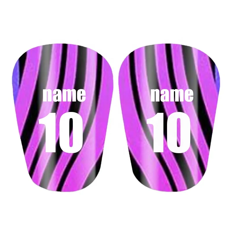 10*6 cm Personality ultra Small Mini Kid Blank 3D Sublimation Soccer Shinguard Football Shinpad Leg Shin Pads for Sublimating