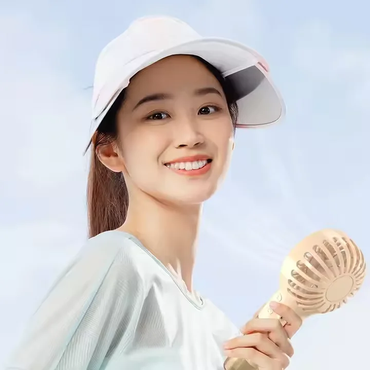 Handheld Spray Fan Mini USB Rechargeable Portable Humidifier Mist Cooler Cooling Spray Humidifier Fan for Home/Office