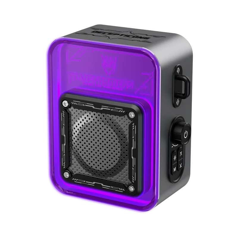 Transformers TF-Y02 HIFI sound quality surround sound RGB colorful lights breathing lights cool game wireless TWS speaker