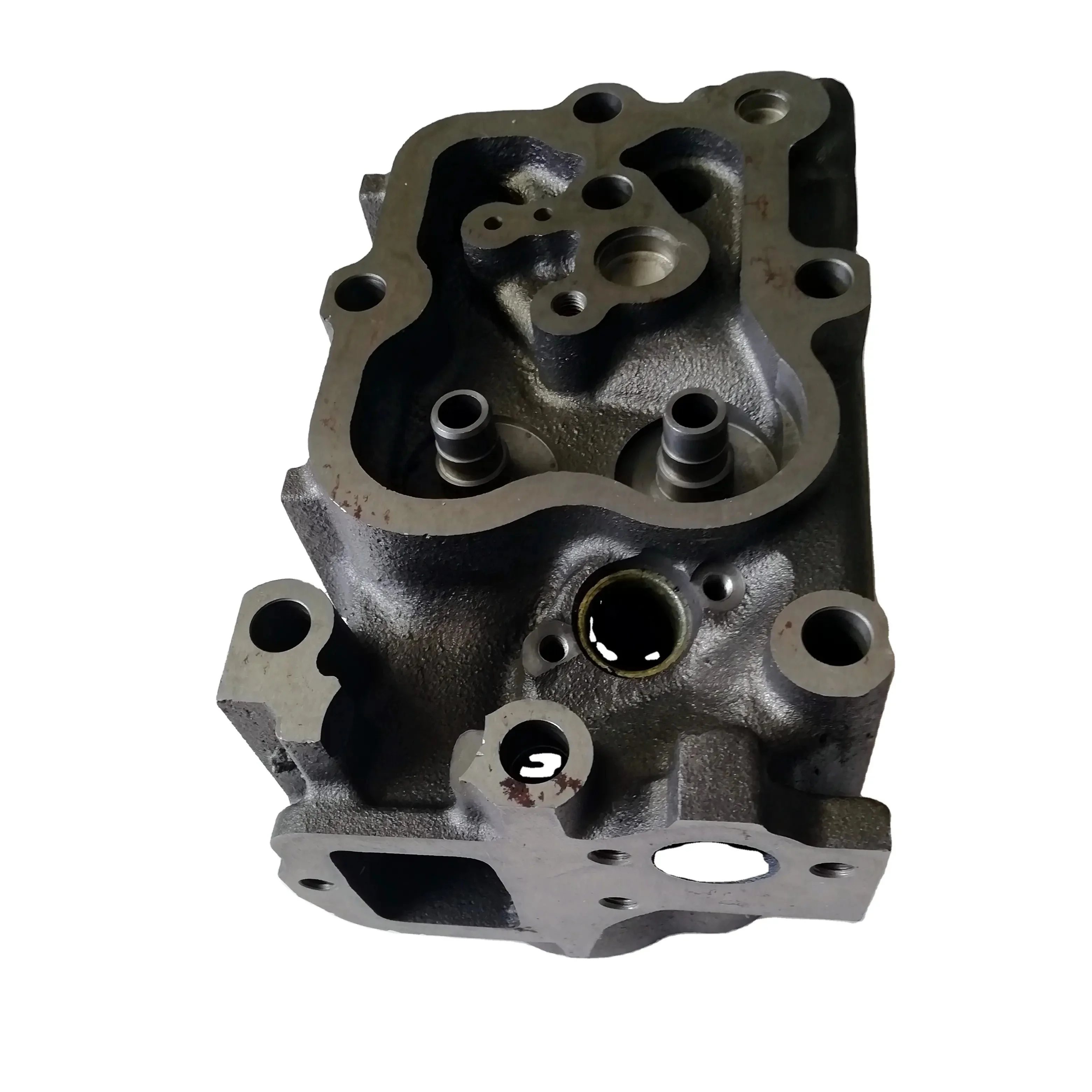 Original factory Excavator attachment Cylinder head Hyundai D6AC engine Spare parts cheap price for sale