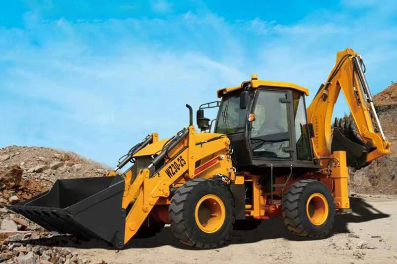 Экскаватор-погрузчик WZ30-25 экскаватора 7 тонн 1 куб. М