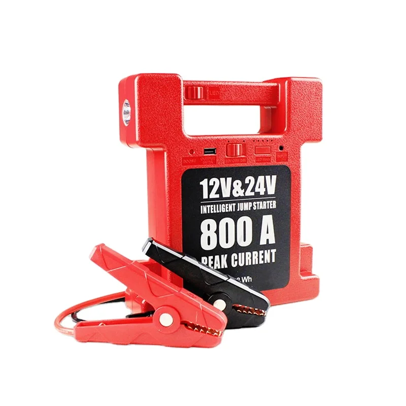 24V truck battery booster pack 12v 24v  vehicle jump start portable power pack car battery charger jump starter
