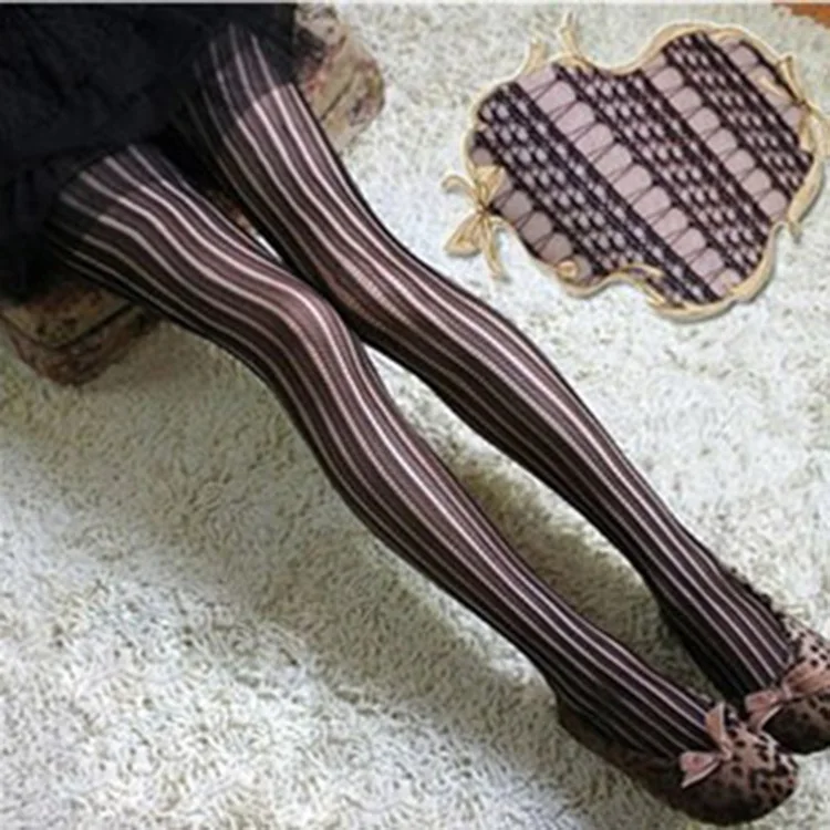 New Design Female Sexy Vintage Printed Silk Stocking Design Stocking Pantyhose stockings thigh