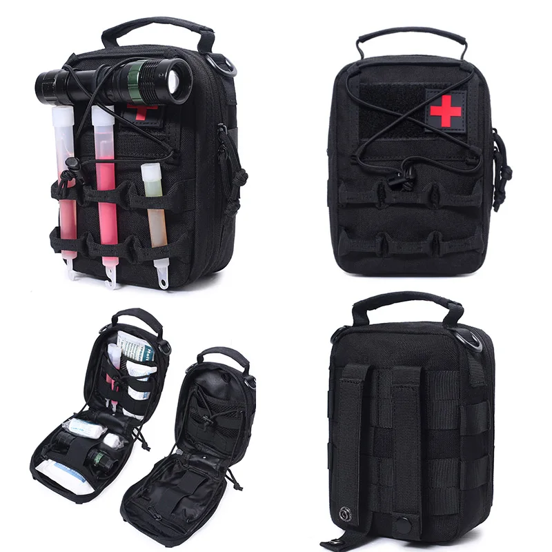 Molle EDC Pouch Bag Phone Pouch First Aid Kit Pouch Medical Bag Camping Hiking Outdoor Waist Pack Utility Tool Bag