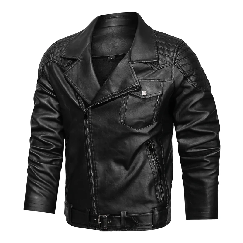 High quality genuine faux crop leather jacket fringe motorcycle women male punk python mujer real leather racer jacket custom