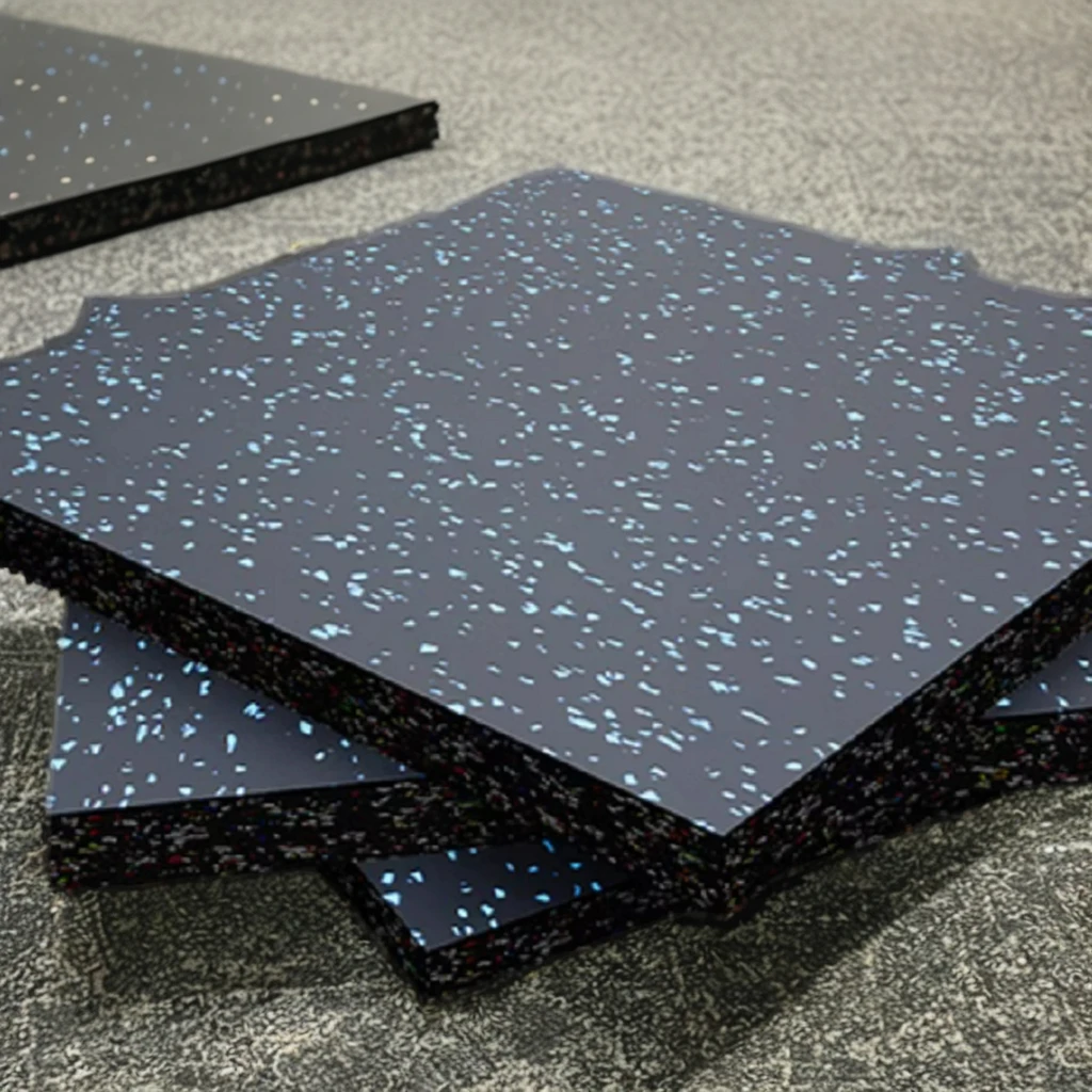 Interlocking 30mm Thick Gym Rubber Workout Flooring Mats Rubber Mat for Workout Purpose