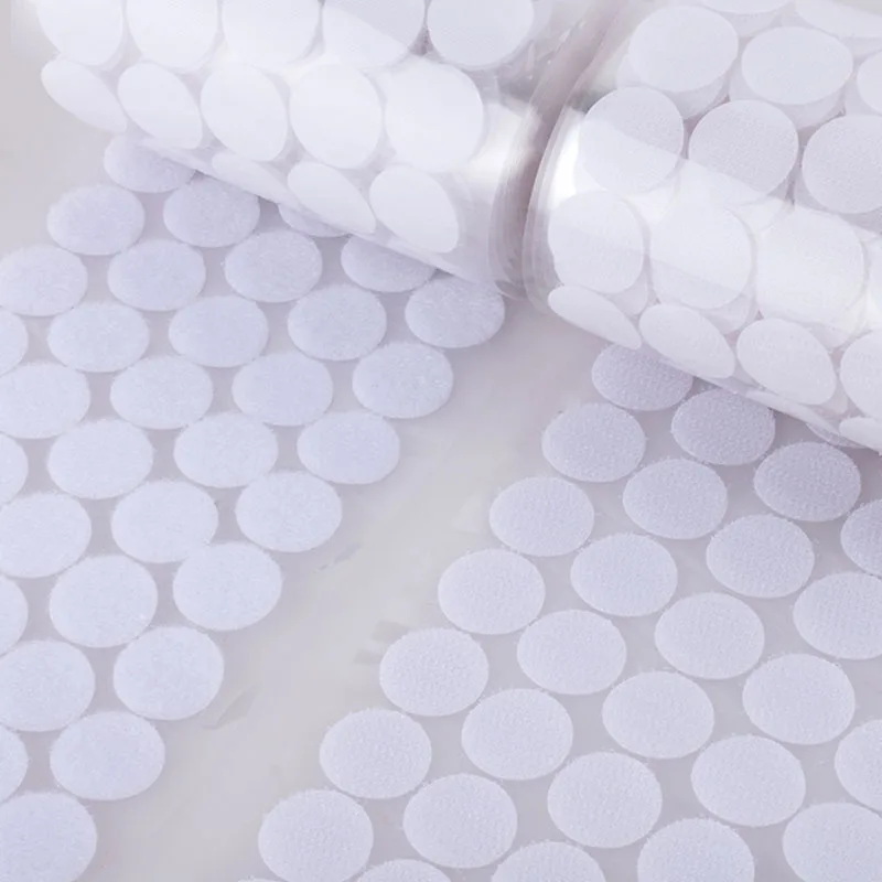 Economic best quality custom adhesive hook and loop dots