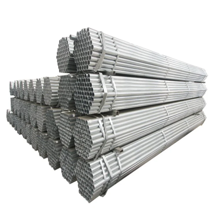 ERW inch EN10219 1,0576 оцинкованная стальная труба в наличии