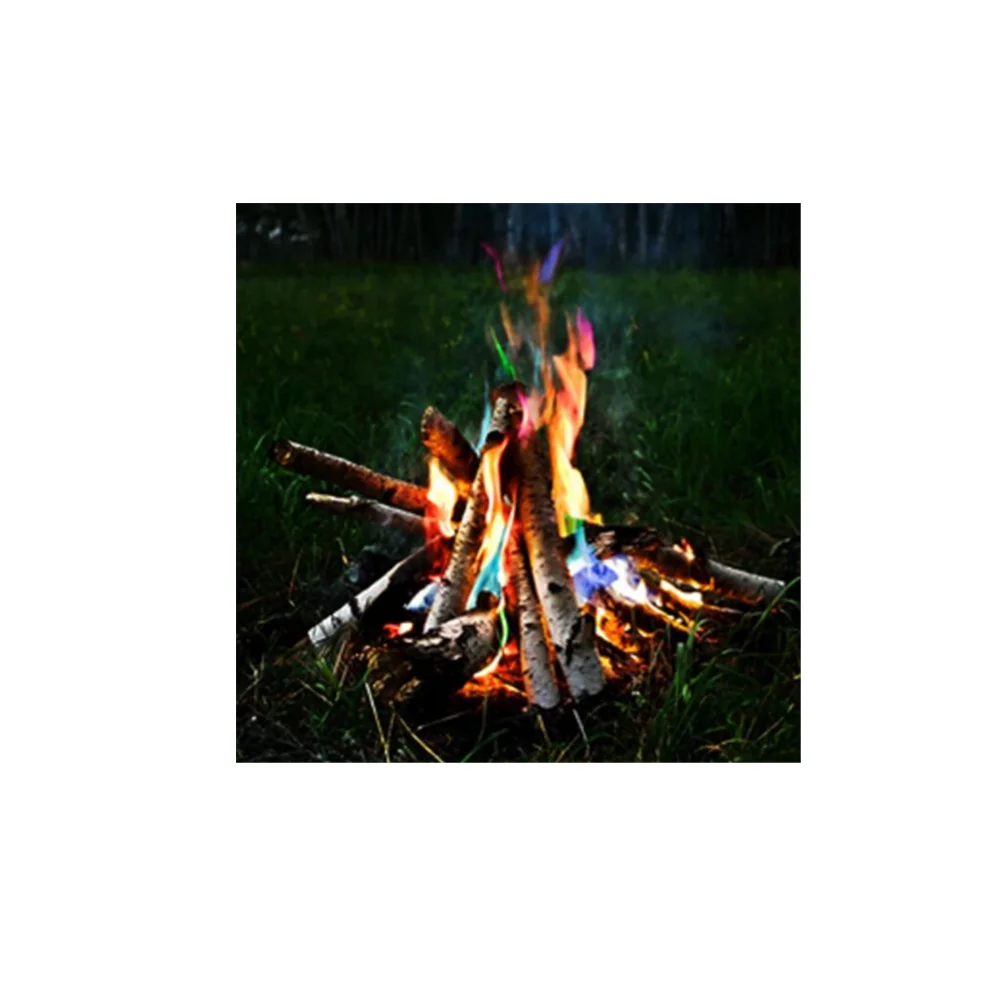 DF-101 Magic fire Fire Color Changing Packets for wood burning fire to create colorful flames