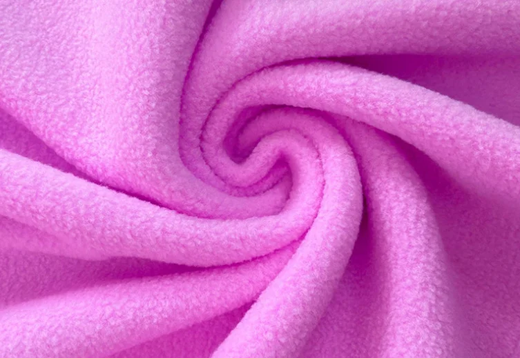 Recycled Polyester Plastic Recycled Polar Fleece Fabric For Winter Clothing And Blankets