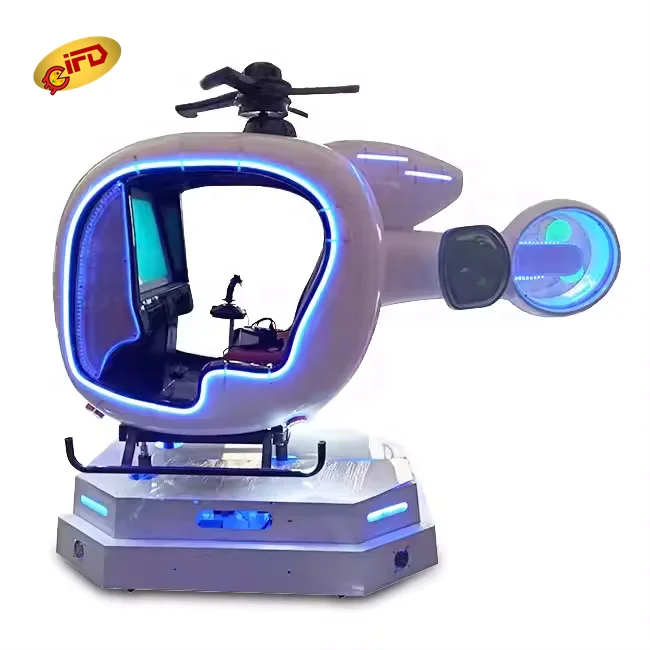 IFD Commercial Virtual Reality Flight Simulator 9D VR Airplane Helicopter Game Machine Equipment For VR Park