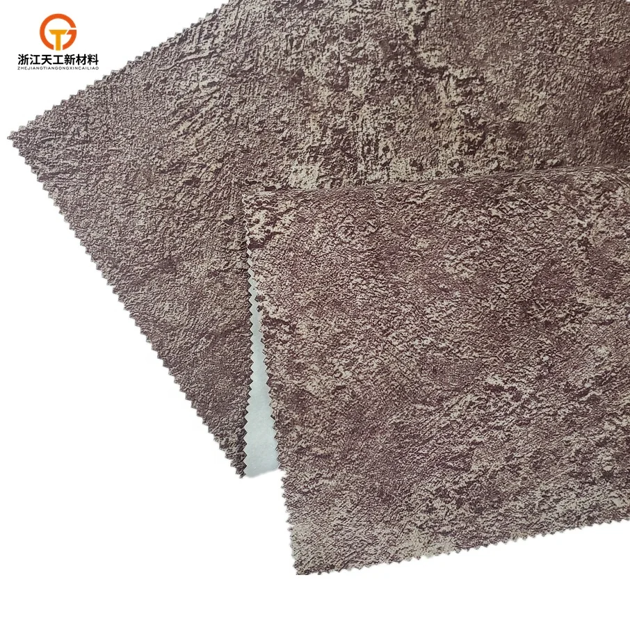 
100% polyester Printed micro turkey velvet sofa upholstery fabric J33 