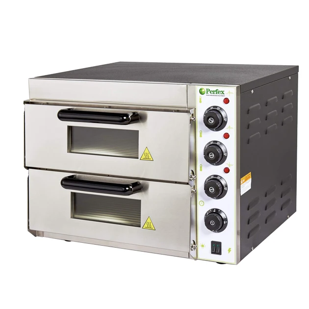 Pizza Plate Electric Pizza Oven (All Stainless Steel) EPO-2S Commercial Stone Heating Oven