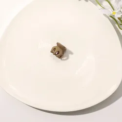 matte mini  2cm Hair Claws hollow small hair clip claw for girls and children