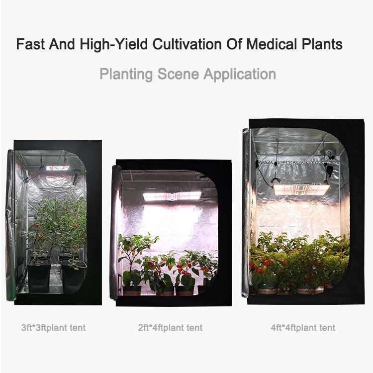 100W 220W 430W Replace SF1000 SF2000 SF4000 More FR Full Spectrum LM301H LED Grow Light for Medicinal Plants