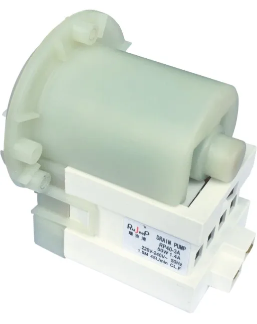 Высококачественный медный высокомощный дренажный насос для стиральной машины 220 В 50 Гц