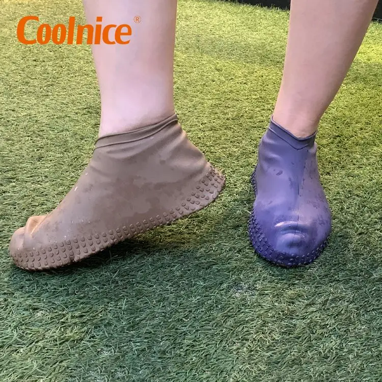  COOLNICE утолщенная Силиконовая Водонепроницаемая Защитная крышка для обуви походов и