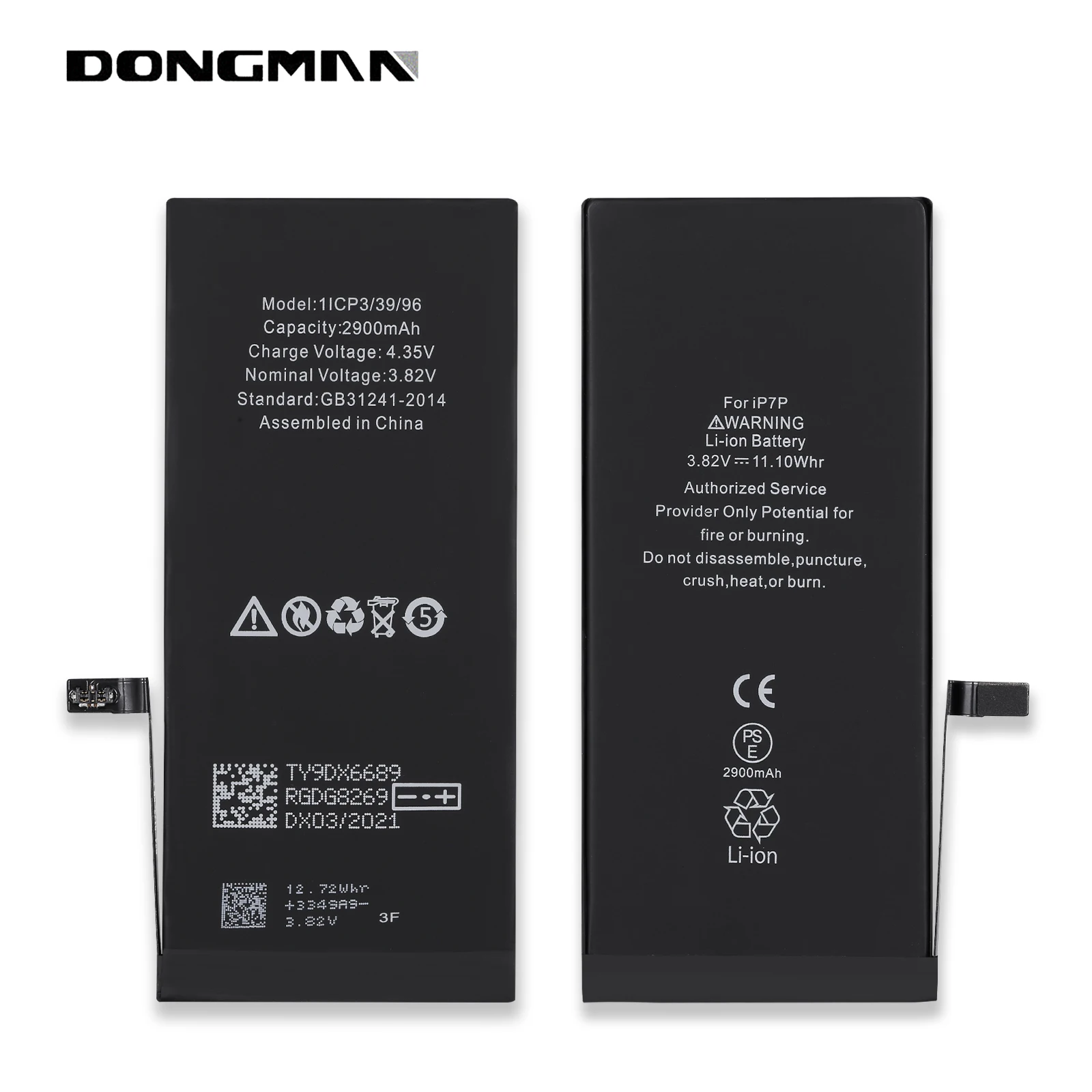Wholesale Mobile Phone Rechargeable Batteries Lithium Battery for iphone 4 5 6 7 7plus 8 plus x xs max SE battery
