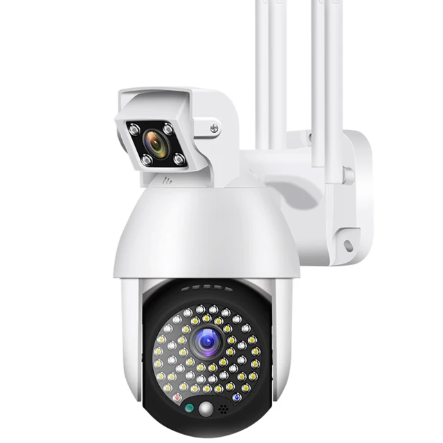 Dual lens IP66 waterproof camera auto tracking 1080P full hd  PTZ Wireless  camera outdoor