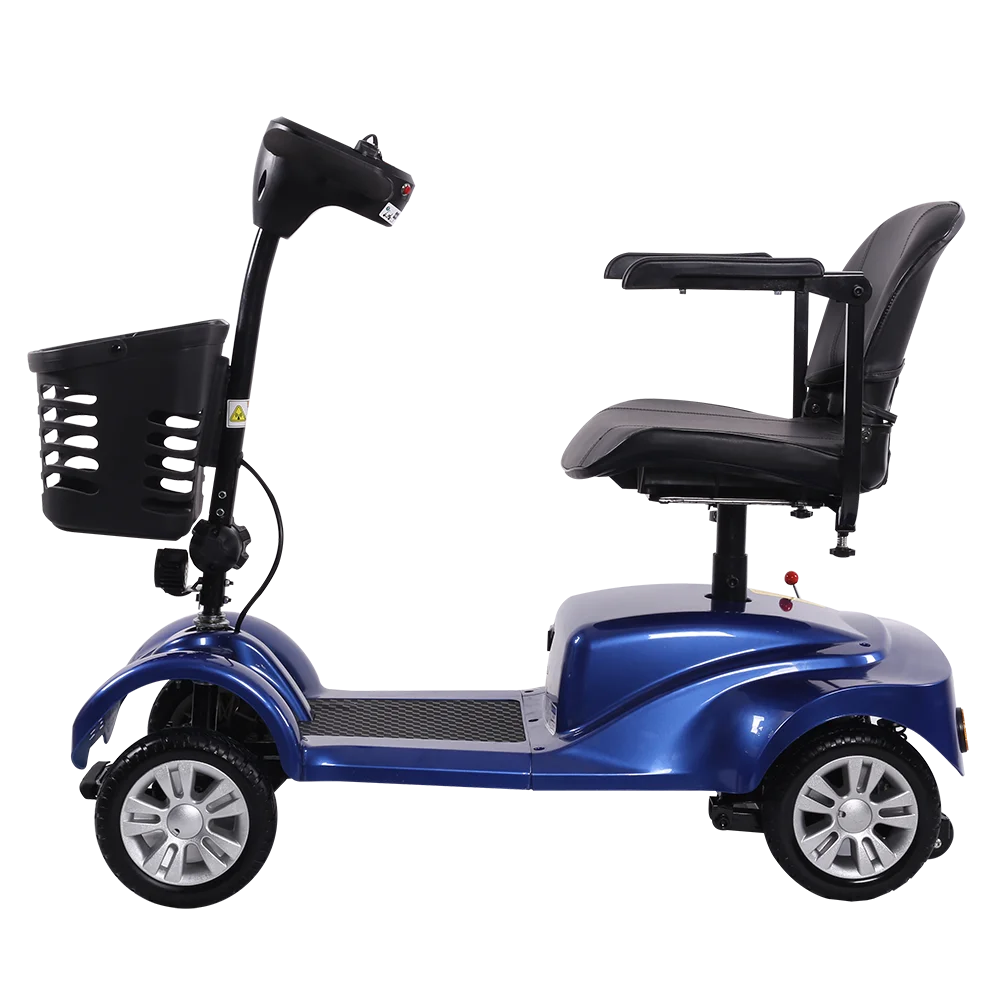 7 Inches Pu Solid Tire Foldable Mobility Scooter Removable Seat Cushion Mobility Scooter Elderly