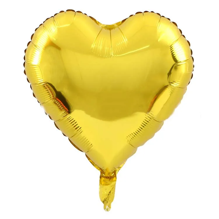 18 Inch children Birthday Wedding Event balloon Heart Pentagram foil Balloon For  Decoration Celebration Valentine