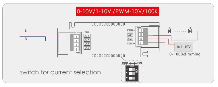DALI led driver 24v dc 830a dali dimmable led driver