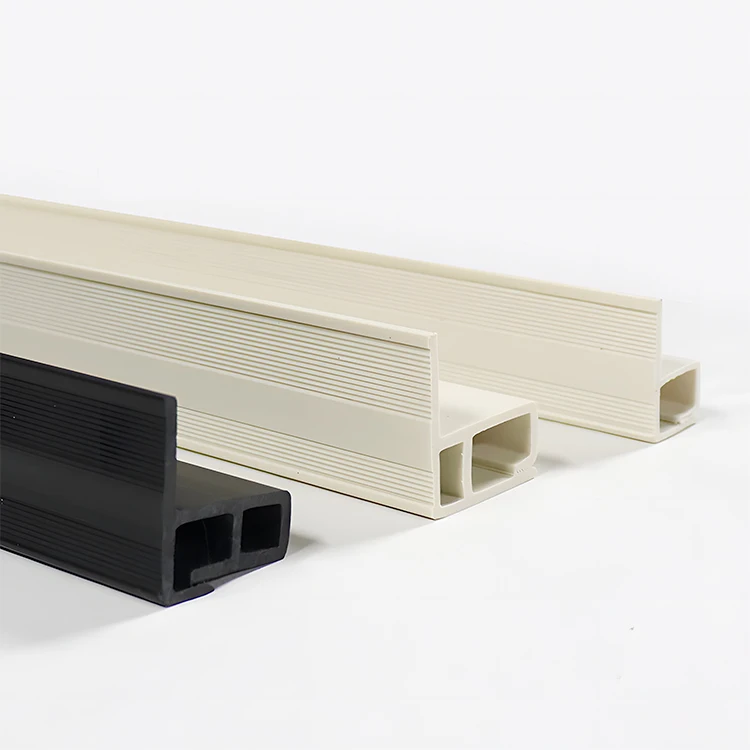 Производитель изготовленные на заказ пластиковые профили HDPE пластиковый профиль для тканевой пластиковой направляющей молнии