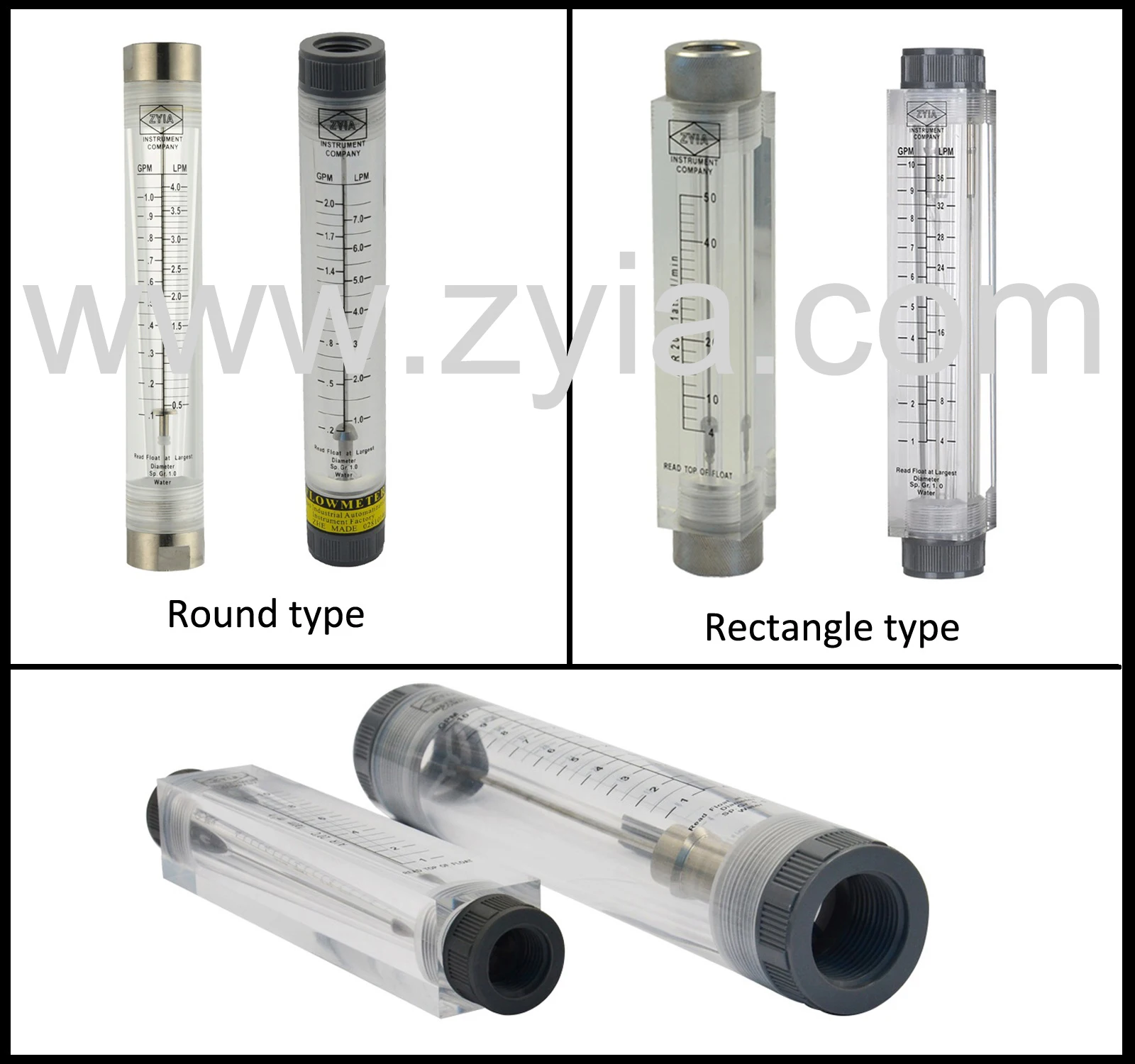 LZM-G air water flow meter