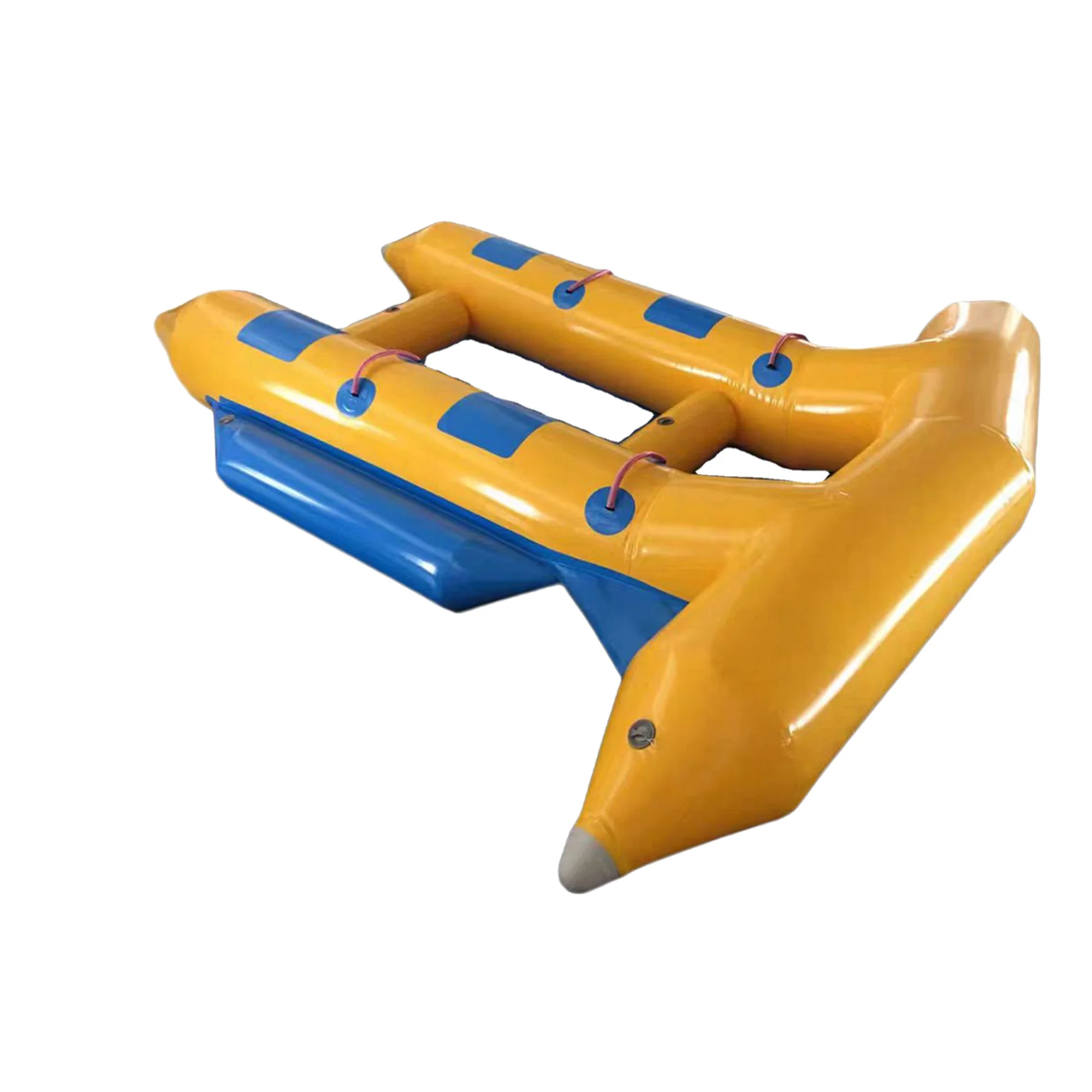 Customized Wholesale Outdoor high quality Inflatable PVC flying fish tube towable inflatables banana boat for water game