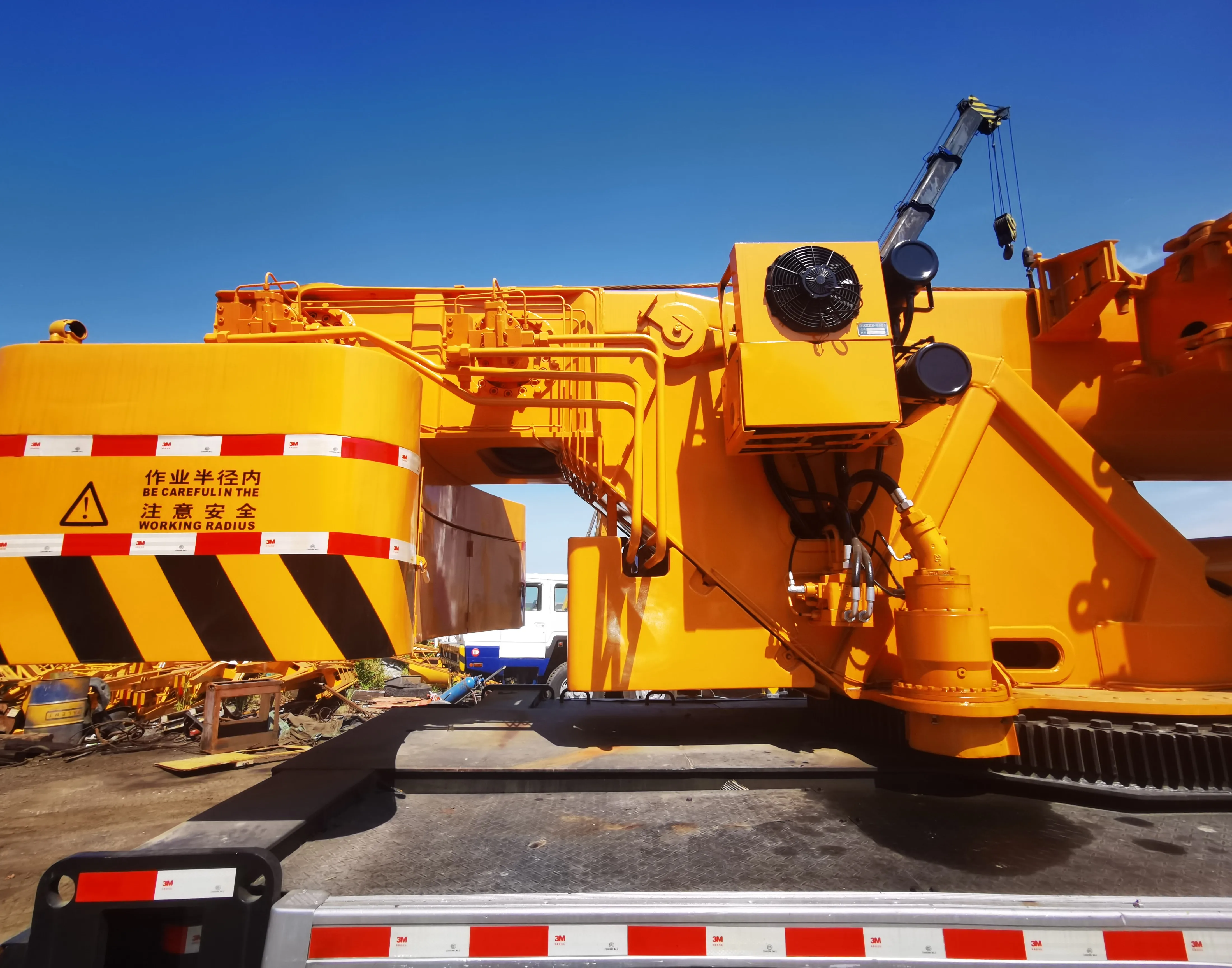 High Quality 2020 Used QY 50K-II Truck Crane 50 Ton Wheel 247kw Diesel Engine 100 Ton Max Lifting Pump Motor Cheap Sale China
