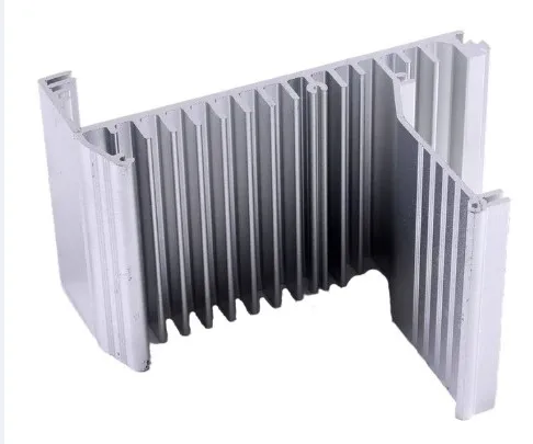 Изготовленный на заказ экструдированный алюминиевый профиль теплоотвода высокая точность для электронного продукта тепловое решение