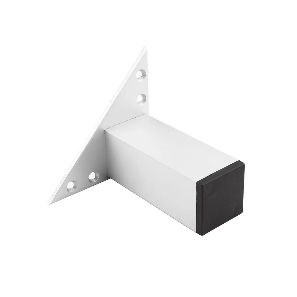 Furniture Hardware Desk Legs Metal Folding Chrome Table Legs Silver Sofa Legs