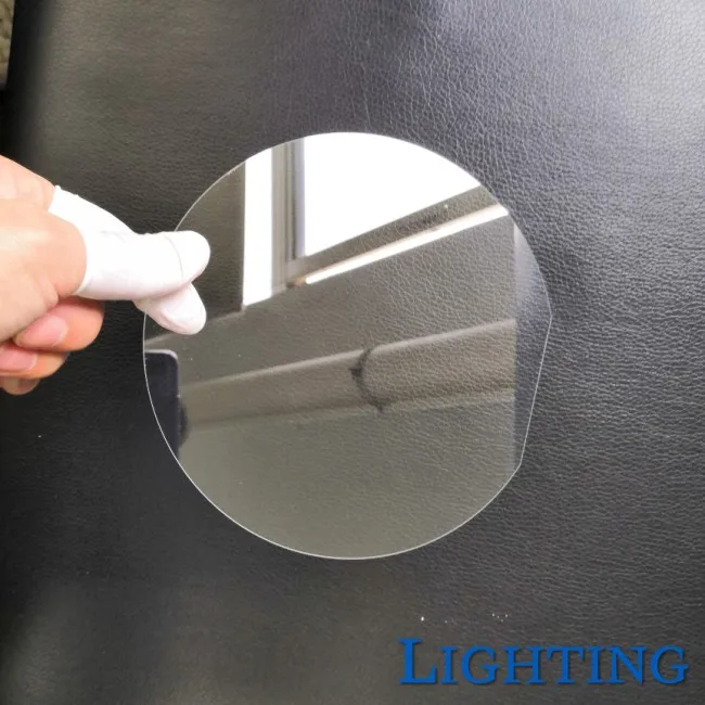 SCHOTT BF33 Heat-resisting Glass plate High Transimttance Customized 6 Inch 150*2.0mm Optical Glass Semiconductor Glass Wafer