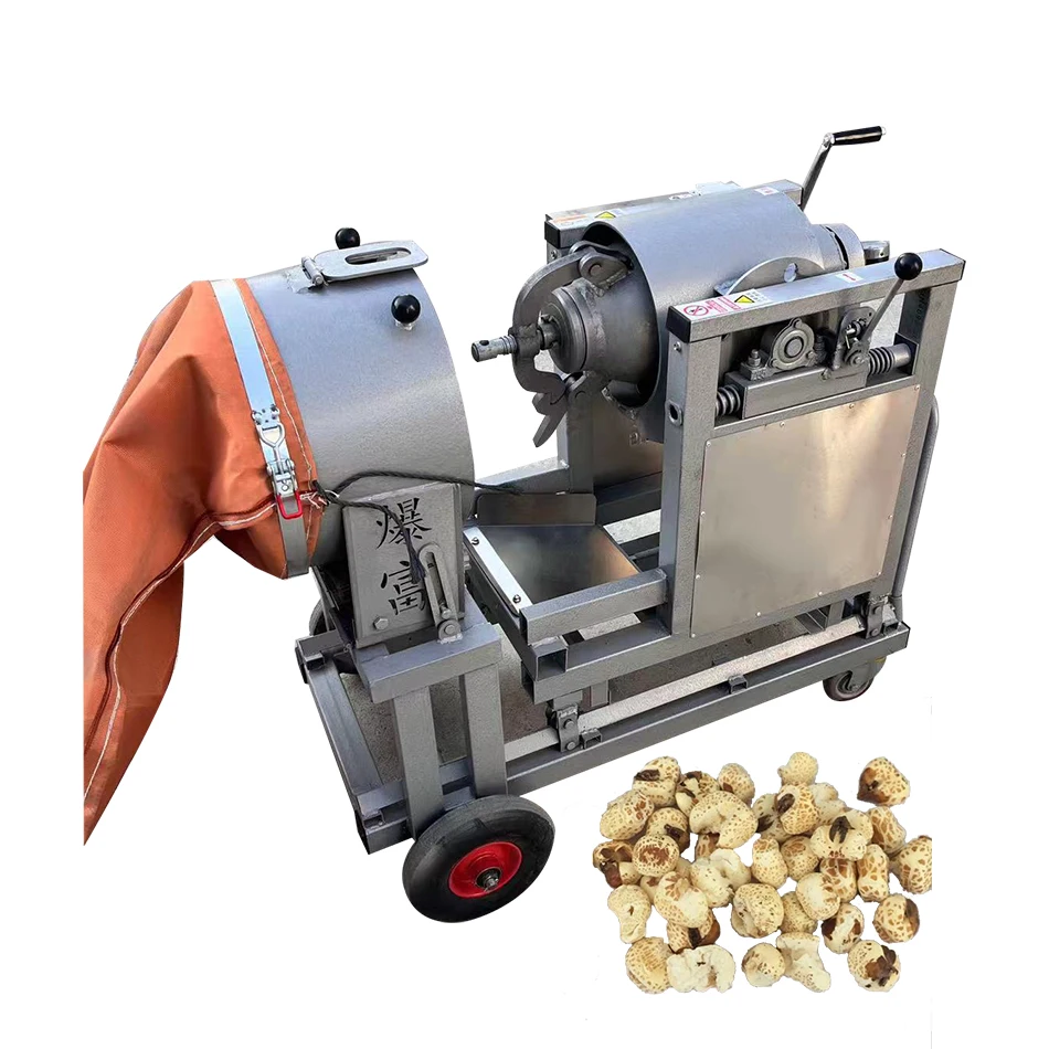 Cast Steel High Output puffed rice making machine 1.5 2.5 5kg per batch