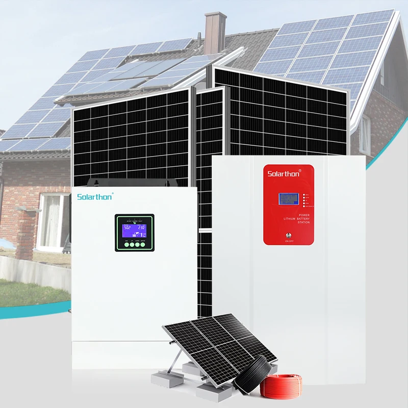Solarthon High Quality Hybrid Solar Inverter 5.6KW Pure Sine Wave Power Inverter For Solar System