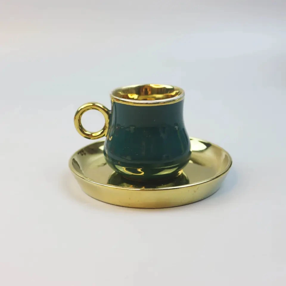 Производитель поставляет индивидуальный логотип воды эспрессо кофе чай бамбуковая основа керамическая чашка