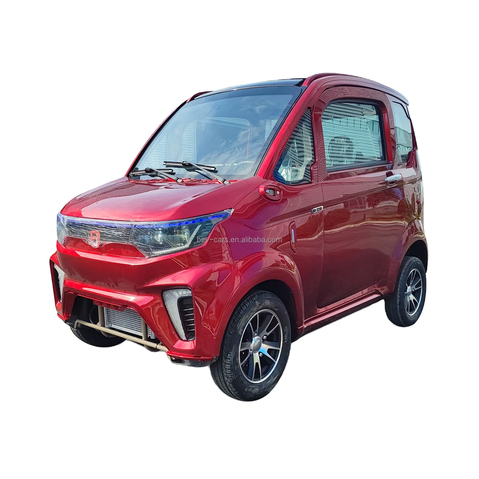 Yunlong Mini Electric Car Urban Driving L6E with 2 Front Seats 3000W Motor Power EEC Certificate for Left Steering Drivers