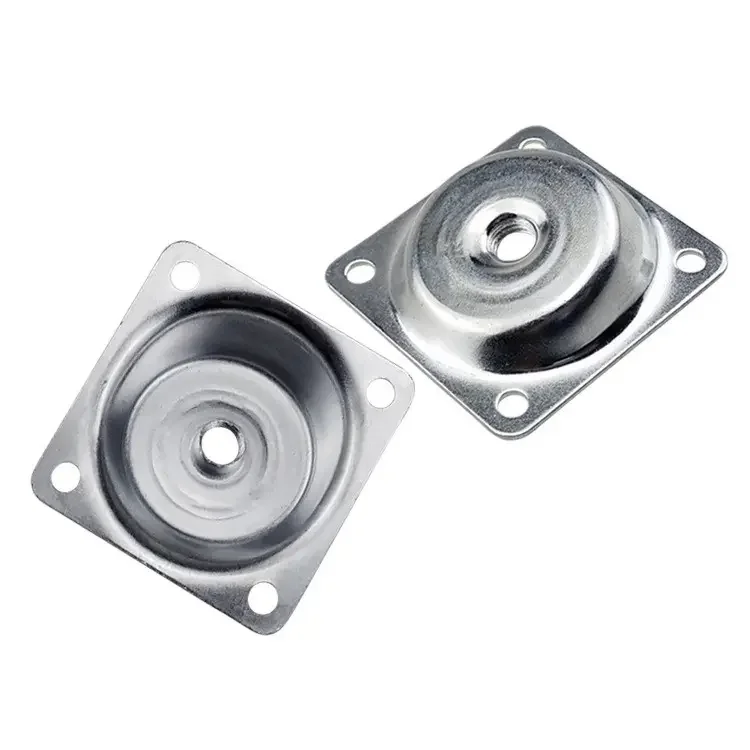 Table Leg Mounting Plate Bracket Hinge Style Bedroom Wardrobe Wooden Modern 14 Degree 48*48 Metal Free Contemporary 5000 Pcs