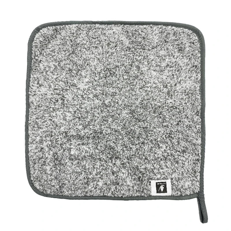 2023 Super Microfiber Factory Wholesale price with lower qty Bamboo Carbon Fiber  Drying Hand Towel