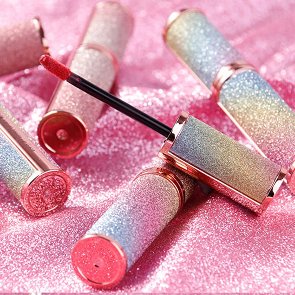 Mytingbeauty Private Pabel 5 мл розовое золото пустые трубки для блеска губ контейнер с палочками жидкая трубка косметики