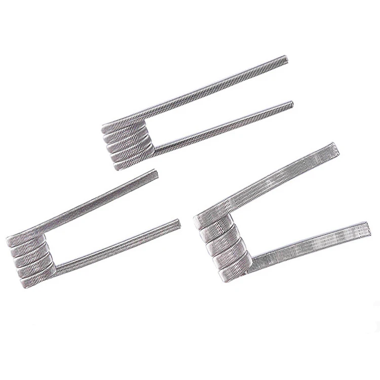 E cigarette coils 38g ni80 wire two core fused clapton 26G*2+38G prebuilt vape coils