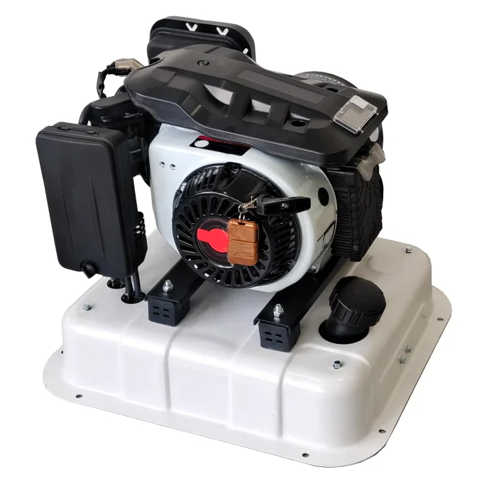 11L Portable Gasoline Generator Durable and Silent DC 24V Remote Control OED/OEM Service Available Parking Cooler