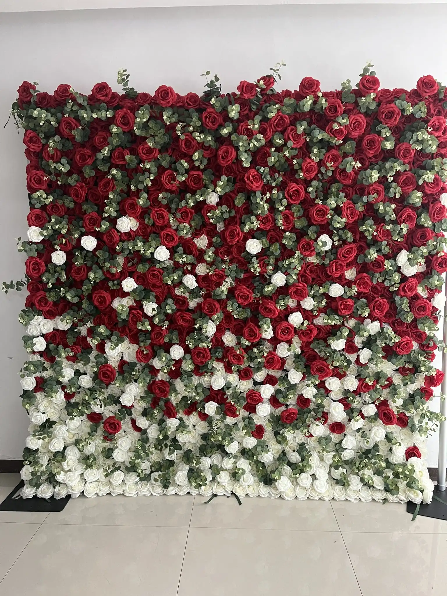 stretch tension fabric 8ft Aluminum Tube Stand Tension Fabric Pillowcase Cover Photo Booth Backdrop LOGO Customized ink painting