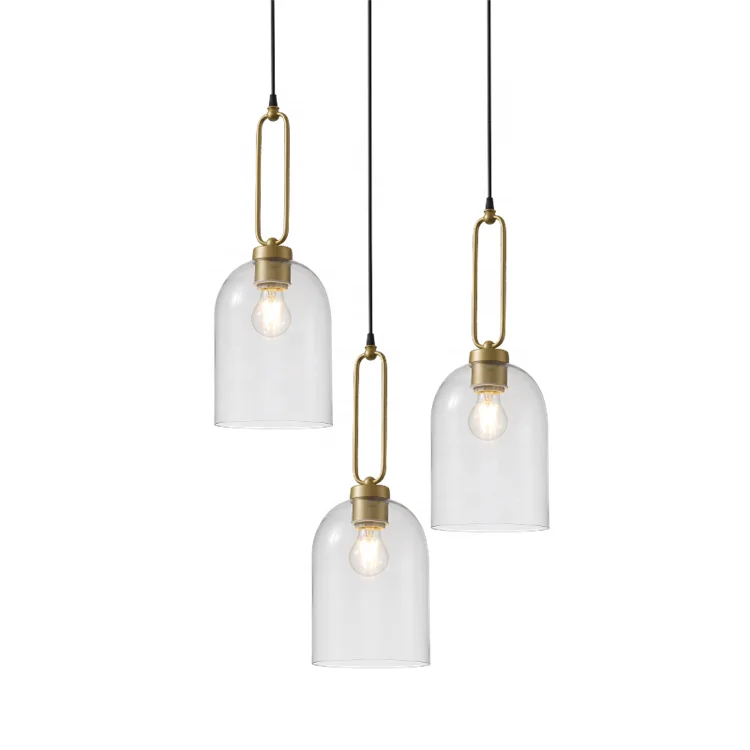 Подвесной светильник в стиле пост-модерн ручной работы, роскошный стеклянный подвесной светильник в виде чаши для кухни США