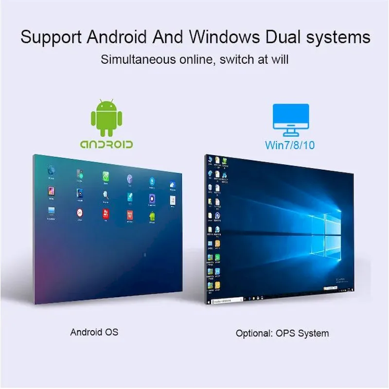 ITA сенсорный ODM 4K Android OPS 75 дюймов интерактивный дисплей смарт-плата 86 экран монитор интерактивная доска