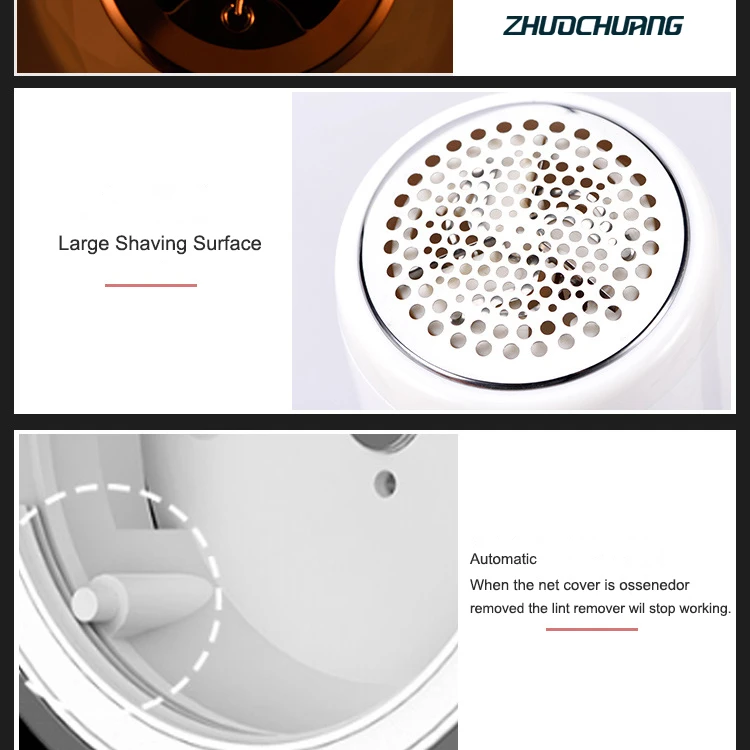 Portable Electric Clothes Fabric Shaver , Lint Fuzz Shaver , Lint Remover